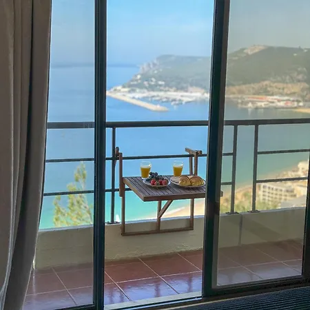 Penthouse Ocean View Sesimbra - Parking @Center Apartment Exterior photo