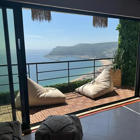 Penthouse Ocean View Sesimbra - Parking @Center Apartment Exterior photo