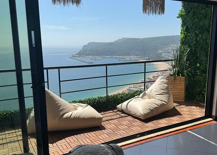 Penthouse Ocean View Sesimbra - Parking @Center